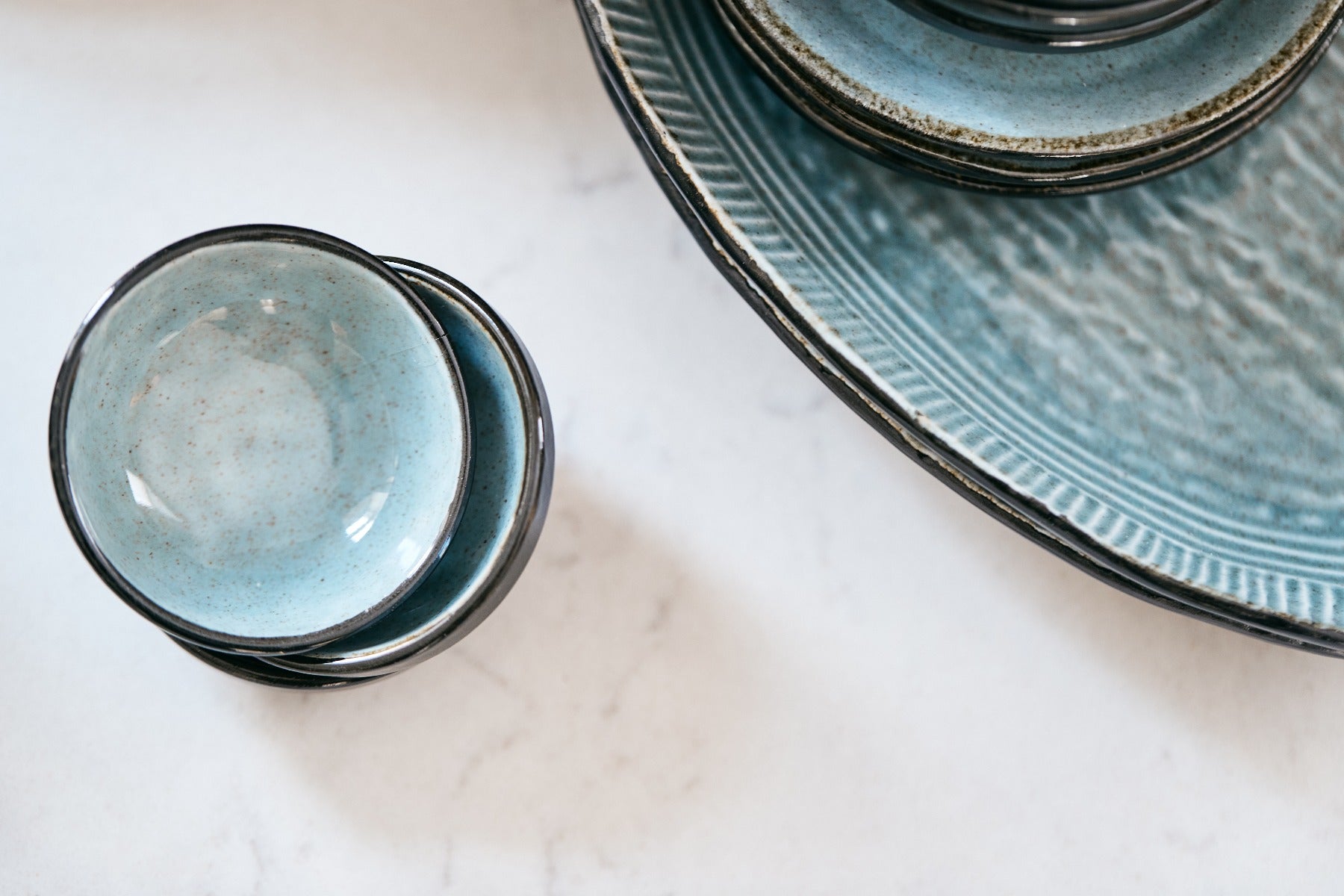 Bahne Interior Birch skål, stentøj, grå - Ø15 cm. - Bahne